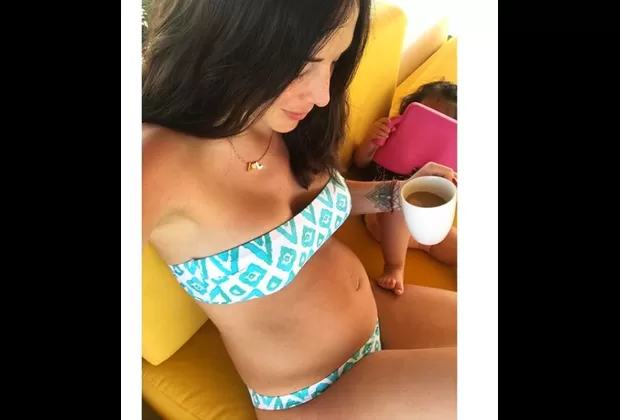 '¡Qué pobres tan ricos!': Zuria Vega enternece Instagram con fotos de su embarazo