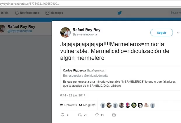 Rafael Rey: los ofensivos tuits del voceado candidato a contralor
