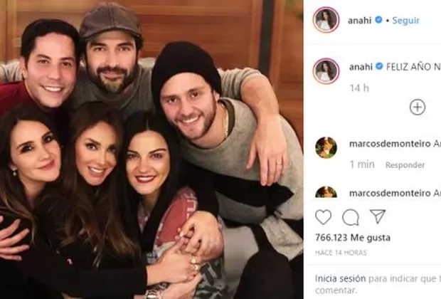 RBD causó revuelo con foto de su reencuentro en Año Nuevo