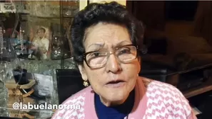 Abuelita peruana opina sobre el caso Paolo Guerrero. Video: @labuelanorma