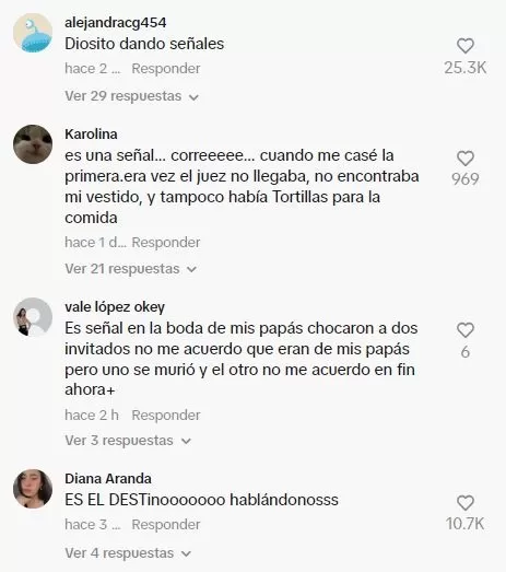 Los usuarios indicaron que se trataba de una señal / TikTok