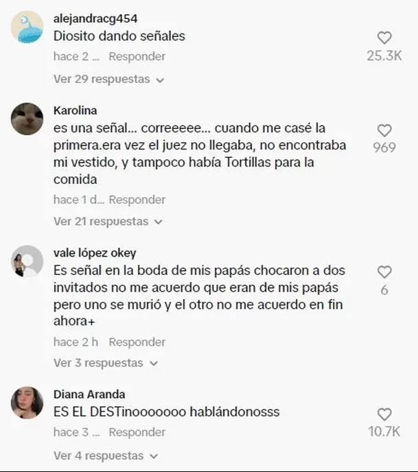 Los usuarios indicaron que se trataba de una señal / TikTok