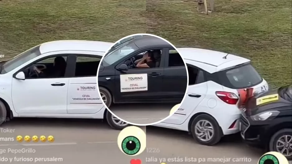 Foto y video: Tiktok / @brevetedriverlima