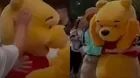 Agredieron a Winnie the Pooh en pleno parque de Disney