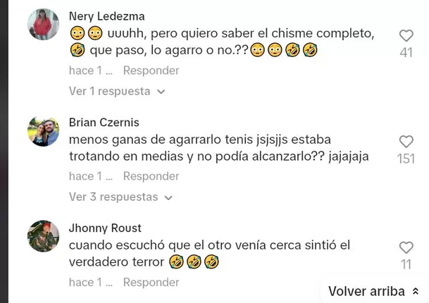 Comentarios en TikTok 