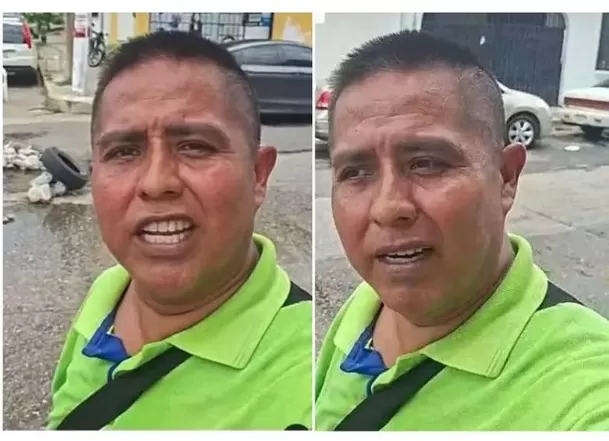 Con tono crítico y palabras directas, cuestionó a las autoridades locales frente a decenas de seguidores. Foto: Facebook 