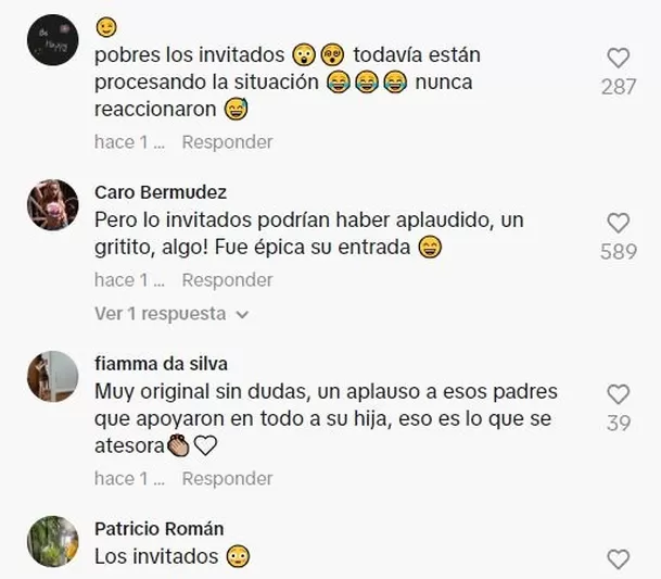 Comentarios de TikTok 