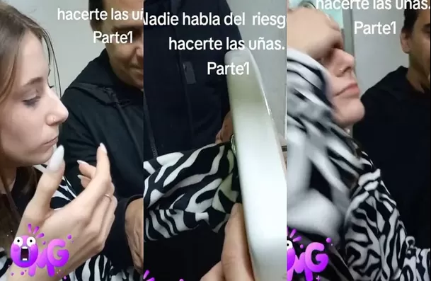 Joven tuvo que ser rescatada tras quedar atrapada en el inodoro / TikTok: @nataliaasselborn3