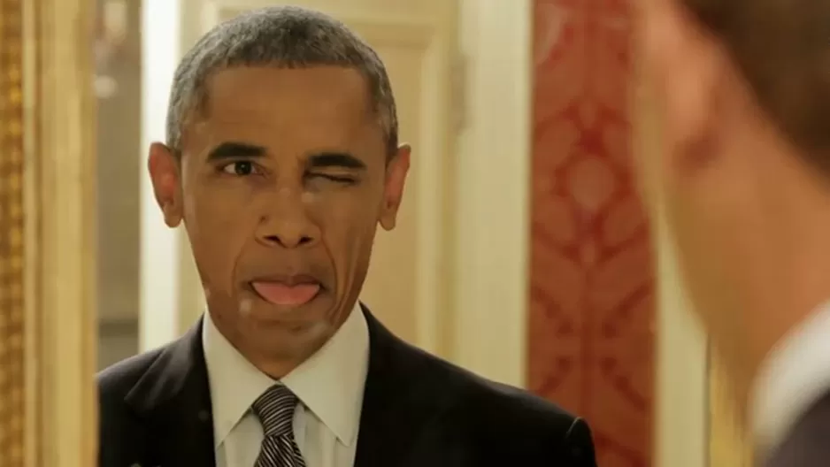 Barack Obama protagoniza divertido video para promover su ley de salud