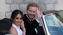 Príncipe Enrique y Meghan Markle. Foto: AFP