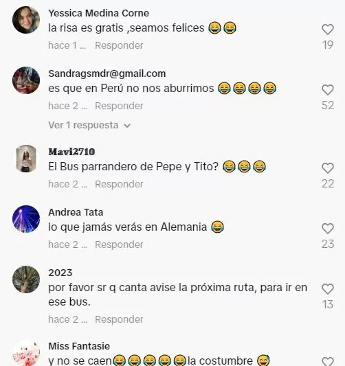 Comentarios en TikTok 