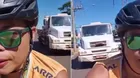 Ciclista grabó su atropello en Brasil y video causó conmoción