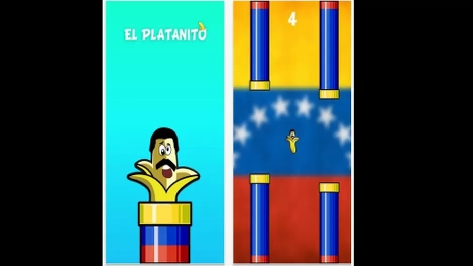 Conoce al 'Platanito': el juego para celulares que protesta contra Nicolás Maduro