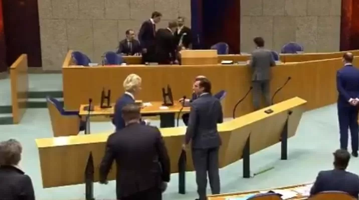 El ministro de Atenci&oacute;n Sanitaria se desmay&oacute; en pleno debate parlamentario. Foto: Captura