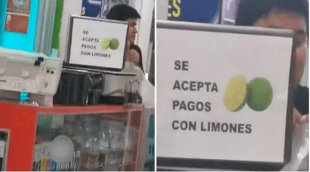 Vendedor aceptó limones como forma de pago tras alza de precio / TikTok: @series.y.peliculas37