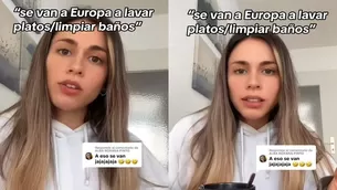 El video de la tiktoker se viralizó en las redes sociales / TikTok: @diaz.carlita