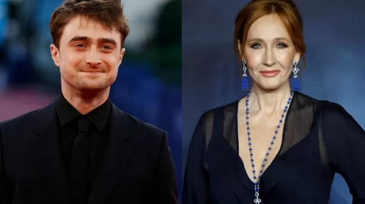 Daniel Radcliffe y J.K. Rowling. Foto: Cronica.com Daniel Radcliffe y J.K. Rowling. Foto: Cronica.com