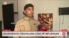 Delincuentes desvalijan casa de influencer en Chorrillos