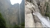 Un turista descubrió que la cascada se abastecía con una tubería de agua / Canal N