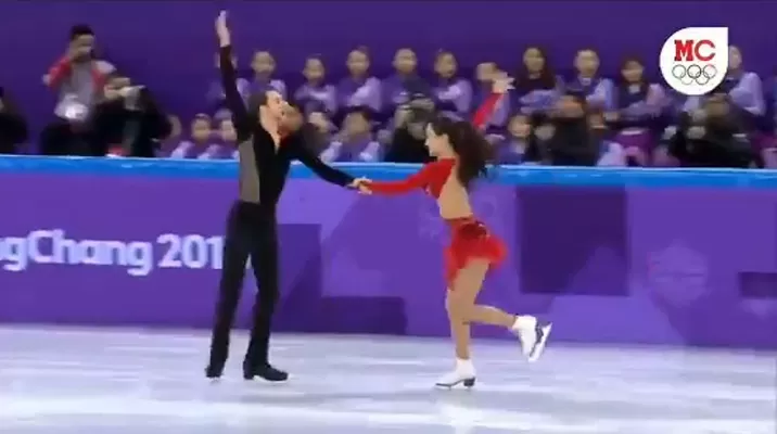 Patinadores sobre hielo al ritmo de 'Despacito' en Pyeongchang 2018. Twitter: @RiverettiMX Patinadores sobre hielo al ritmo de 'Despacito' en Pyeongchang 2018. Twitter: @RiverettiMX