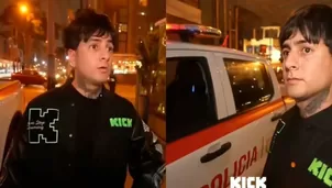 Diealis salió con bailarina, interrumpió transmisión y acabó en comisaría / Captura 