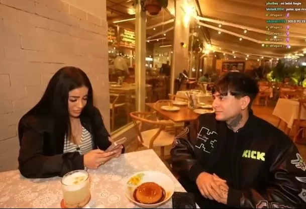 Diealis y Angye Zapata cenaban amenamente en un restaurante de Miraflores cuando todo cambió / Captura