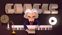 Doodle de Beethoven. América Noticias