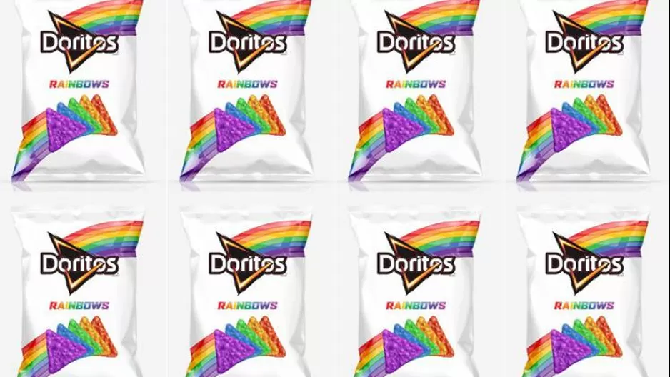 Doritos lanza edición limitada de snacks que apoya a la comunidad LGTB