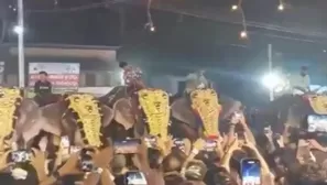 El hecho ocurrió al sur de la India / Captura /  @grupo_marmor