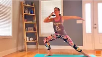 Ultimate Zen Achieved With Yoga and Wine. Video: Storyful / Megan Vaughan