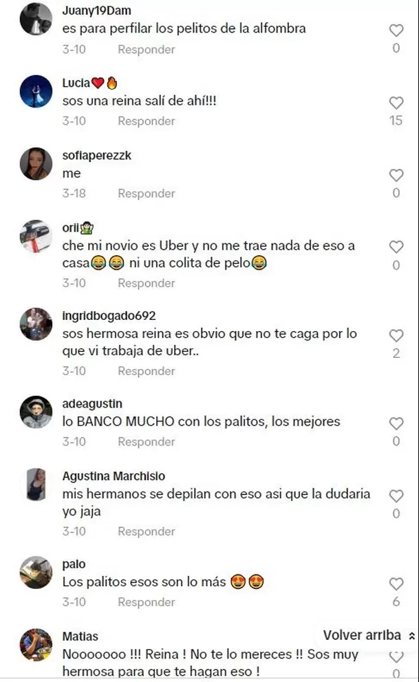 Usuarios de TikTok reaccionaron al video 