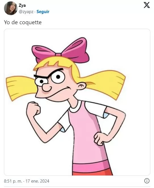 Los memes de "coquette" en redes sociales 