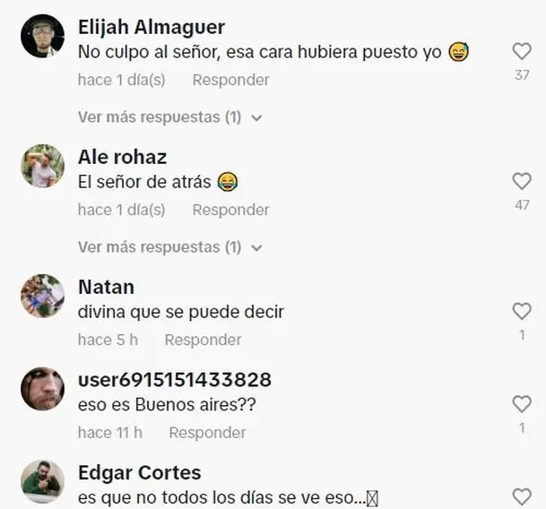 Comentarios sobre mujer sexy en el bus / TikTok