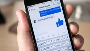 Facebook es propietaria de la aplicación móvil Messenger, utilizada por más de 1.000 millones de personas. (Foto: AFP)