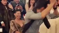 Sexy baile en boda. Video: Facebook 'Beto Razcon'