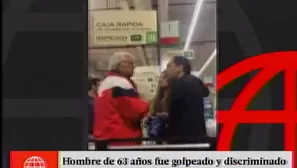 Ataque racista en supermercado. Video: América Noticias