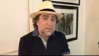 Joaquín Sabina recitó los versos de Nicomedes Santa Cruz. Foto: captura de Facebook Jorge Drexler 