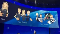 Facebook presentó Spaces, su producto de realidad virtual social. Foto: CNET