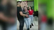 Facebook: pareja quiso lucirse con baile, pero se hizo viral por desafortunado error