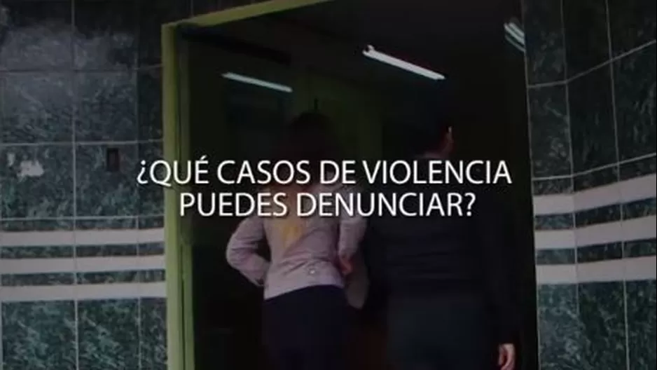 PNP lanza video promocional para detener la violencia de género. (Vía: AFP)