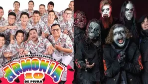 Facebook viral: fusionan canción de Armonía 10 con Slipknot y este es el resultado. Foto: Conciertos Perú