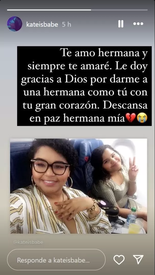 Hermanda de Killadamente confirmó la noticia sobre su muerte / Instagram