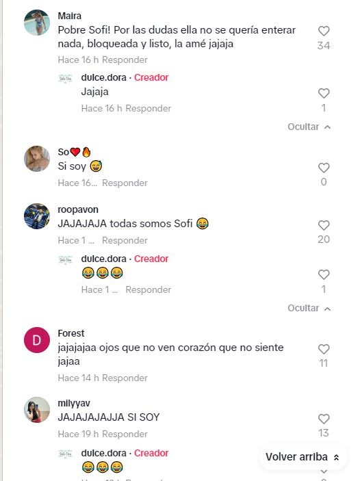 Muchas usuarias se identificaron con Sofía / TikTok