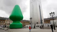 Francia: parisinos confunden árbol de navidad con juguete sexual 