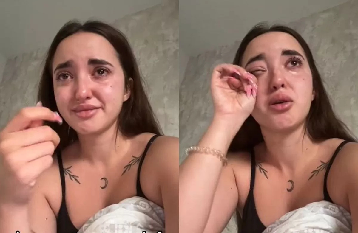 La usuaria Noa contó que no podía dormir por no saber de su pareja / TikTok