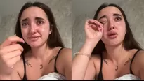 La usuaria de TikTok narró su triste historia y tomó una dura decisión / TikTok @noadeasis.b