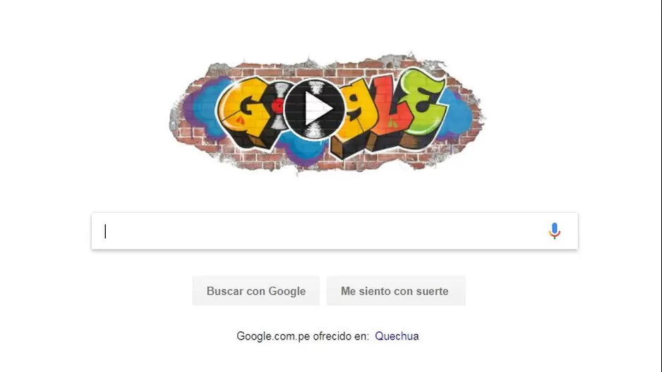 Google celebra los 44 años del hip hop con interactivo doodle