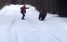 Hombre rugió alto para espantar a un enorme oso que intentó atacarlo - Noticias de oso-anteojos