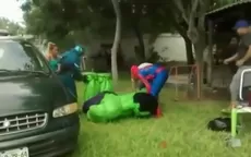 El Increíble Hulk se desmaya en una fiesta infantil - Noticias de hulk-brasileno