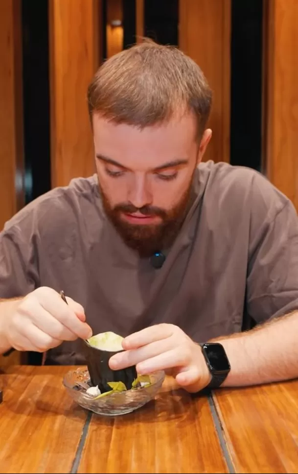 Ibai Llanos reaccionó al ceviche peruano en Maido y dividió opiniones/ Captura Instagram